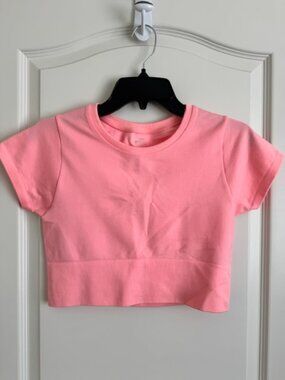 Offline by Aerie Seamless Cropped T-Shirt